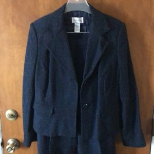 Two piece wool suit